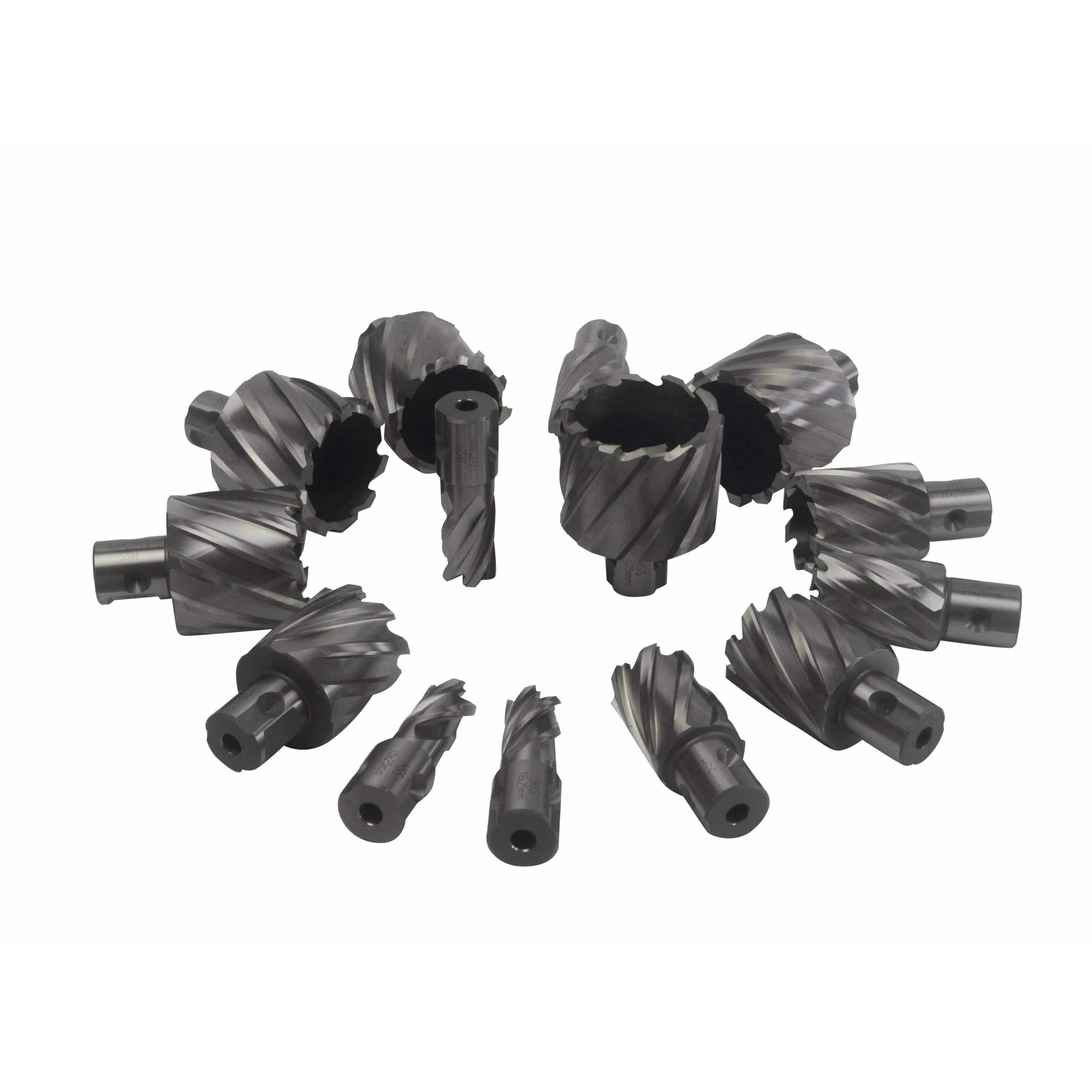 Twin Eagle Imports Annular Cutter 49 x 50mm D.O.C HSS Weldon Shank Annular Cutter