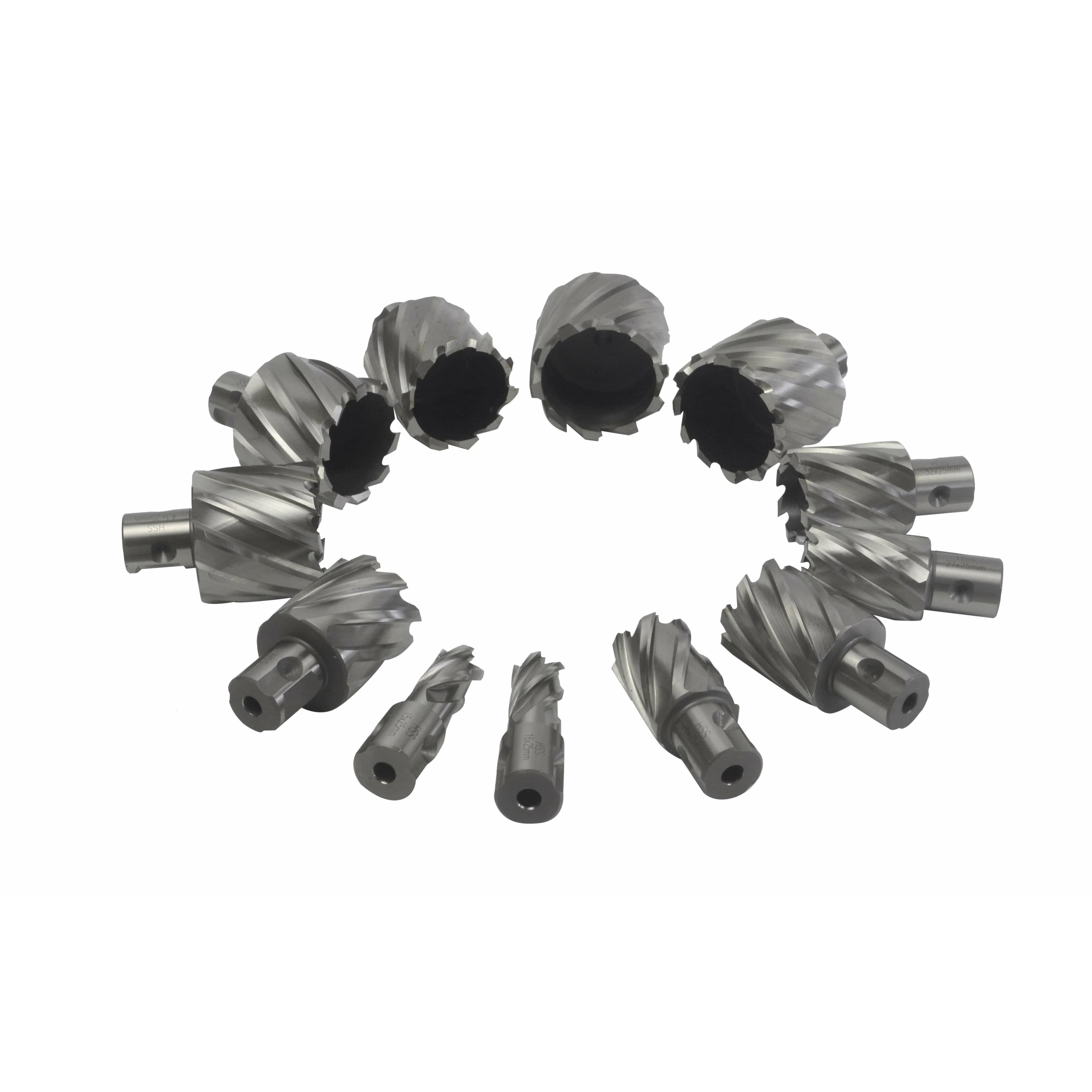 Twin Eagle Imports Annular Cutter 49 x 50mm D.O.C HSS Weldon Shank Annular Cutter