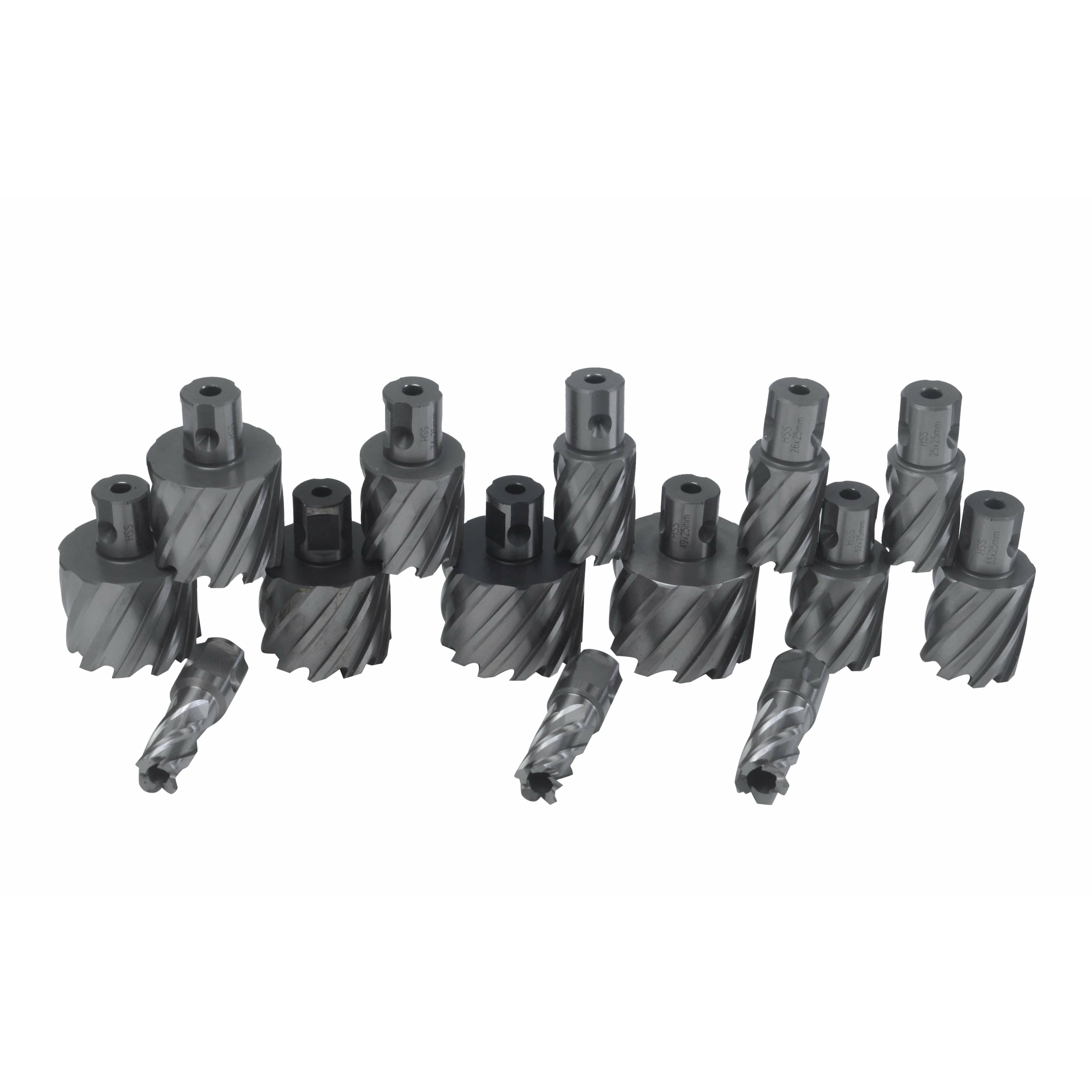 Twin Eagle Imports Annular Cutter 49 x 50mm D.O.C HSS Weldon Shank Annular Cutter