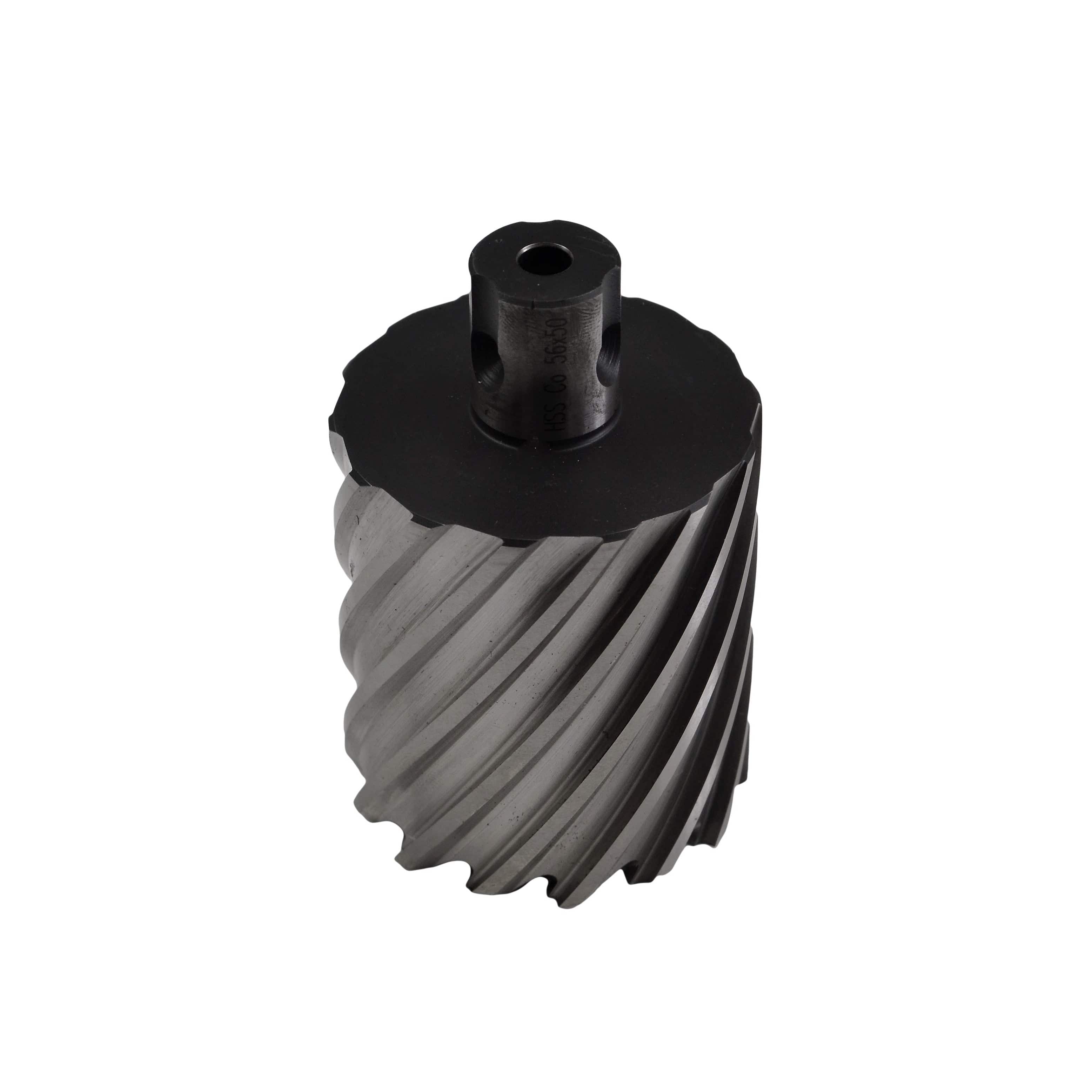 Twin Eagle Imports Annular Cutter 56 x 50mm D.O.C HSS Weldon Shank Annular Cutter