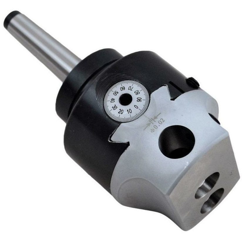 Twin Eagle Imports Boring Head Boring Head 3" 75mm with Morse 2 M10 Drawbar Arbor