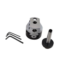 Twin Eagle Imports Boring Head Boring Head 3" 75mm with Morse 2 M10 Drawbar Arbor