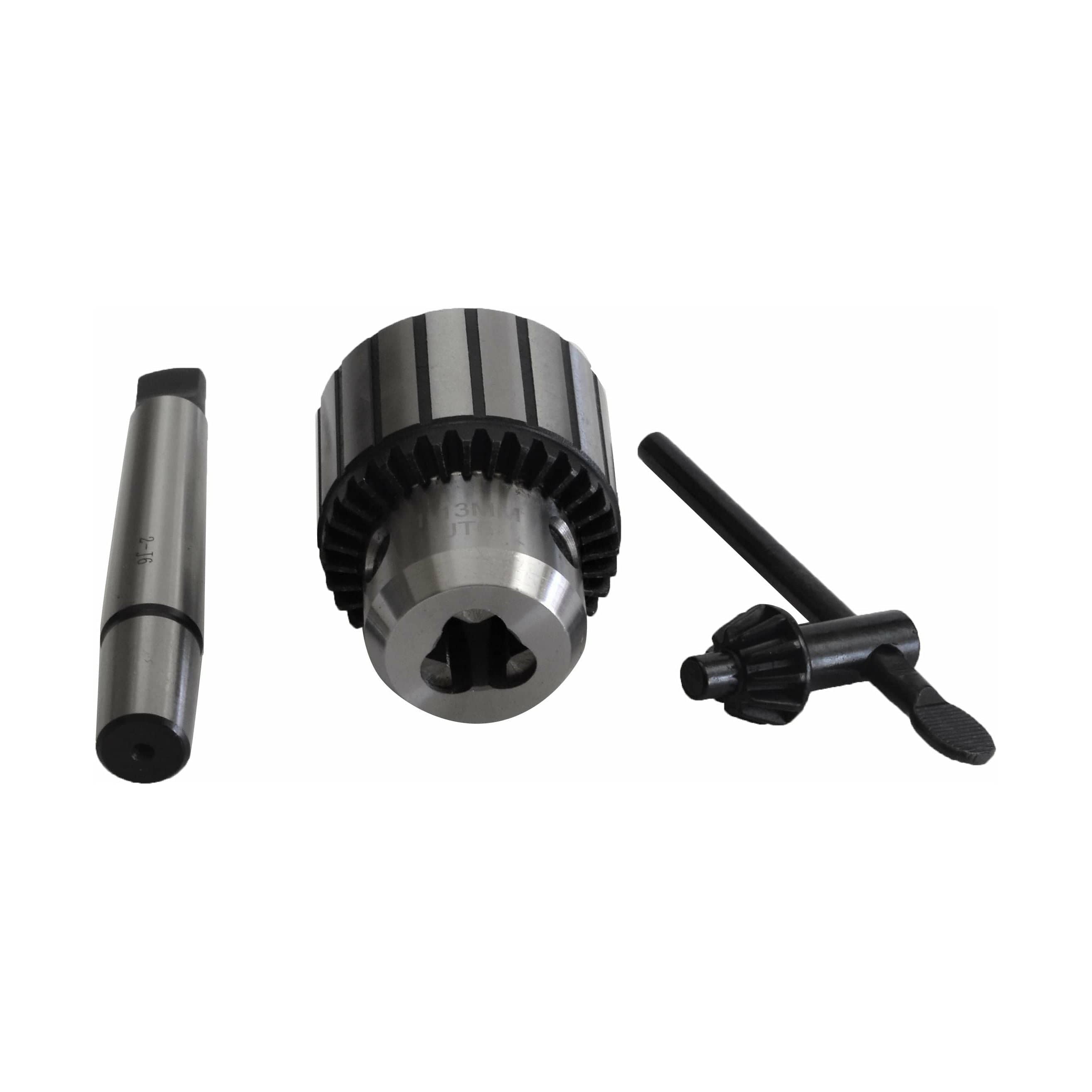 Twin Eagle Imports Chuck 1-13mm Key Drill Chuck includes MT2/JT6 Arbor