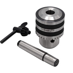 Twin Eagle Imports Chuck 1-16mm Key Drill Chuck includes JT6 MT2 M10 Drawbar Arbor