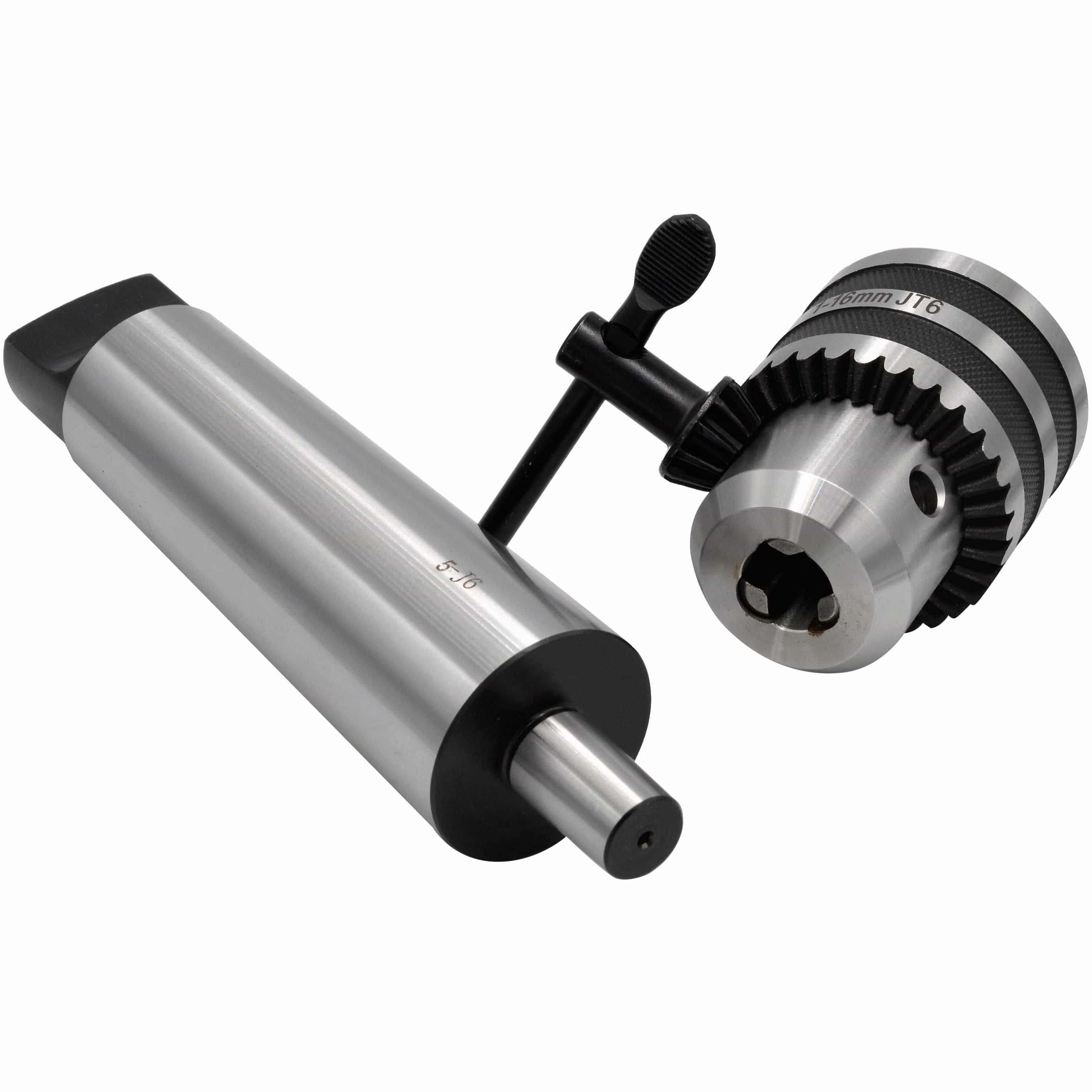 Twin Eagle Imports Chuck 1-16mm Key Drill Chuck includes JT6 MT5 Arbor