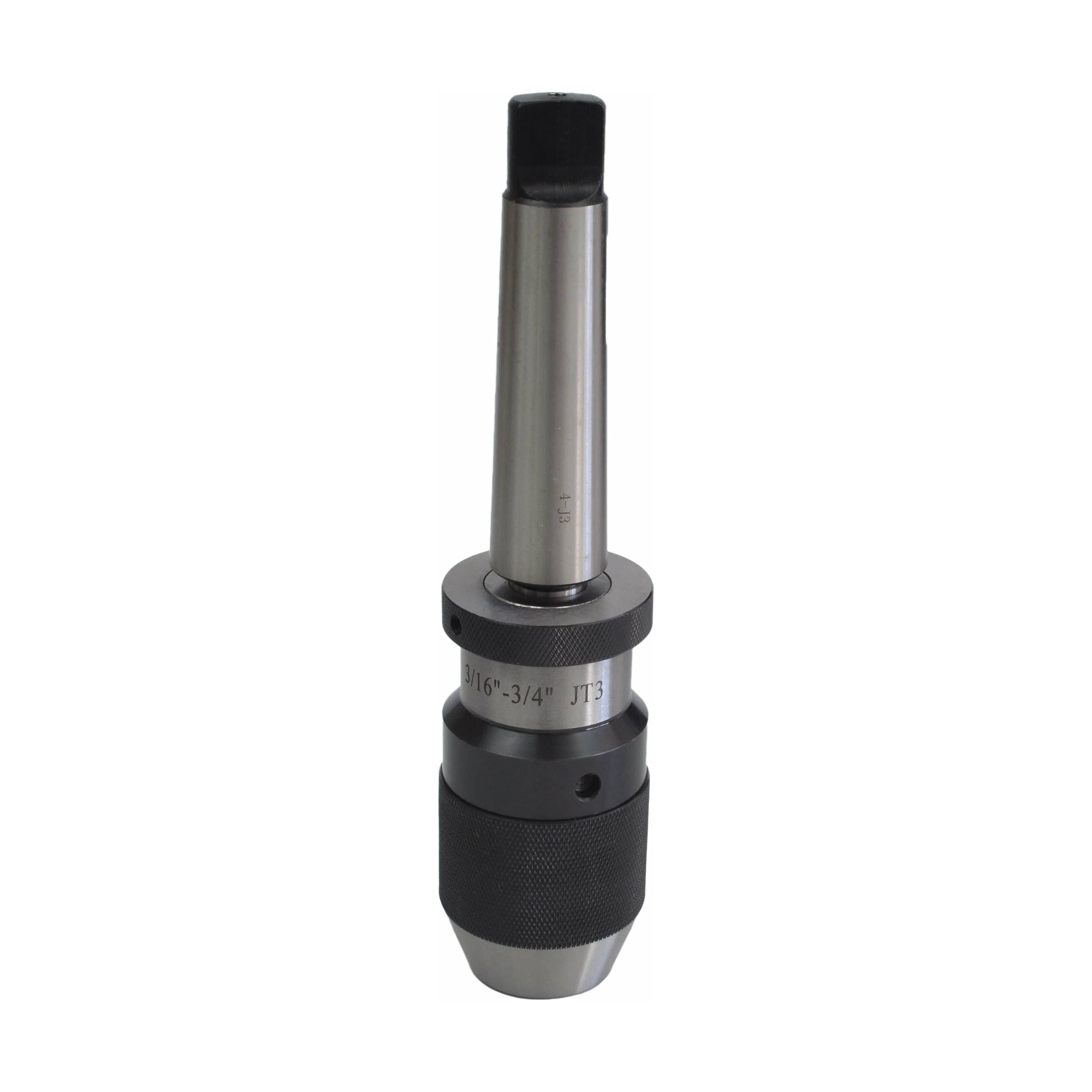 Twin Eagle Imports Chuck 3/16"-3/4" JT3 Keyless Drill Chuck MT4 Arbor with Tang B Series