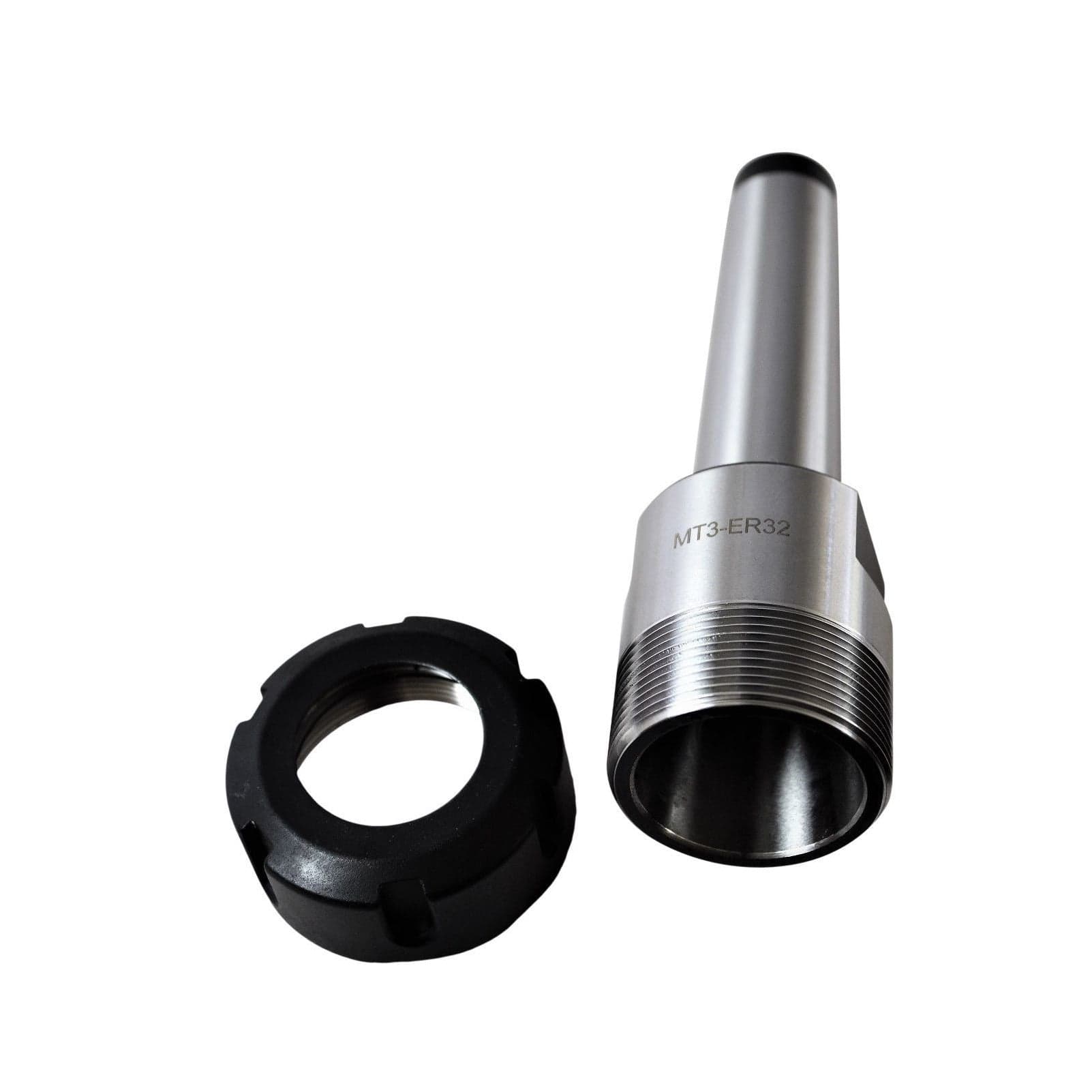 Twin Eagle Imports Collet chuck Morse Taper 3 ER32 Collet Chuck with M12 Drawbar