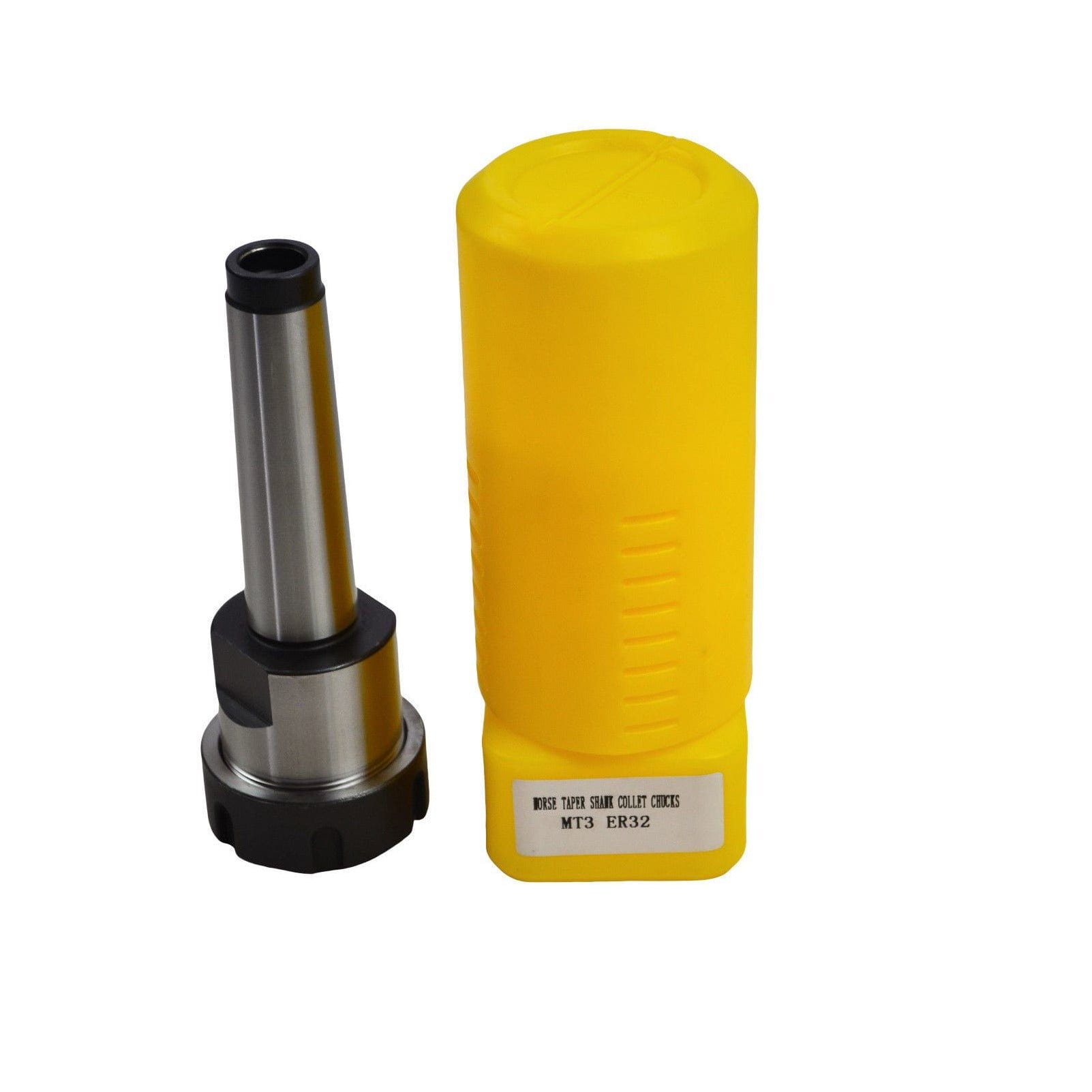 Twin Eagle Imports Collet chuck Morse Taper 3 ER32 Collet Chuck with M12 Drawbar