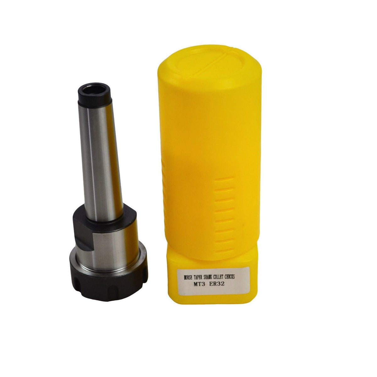 Twin Eagle Imports Collet chuck Morse Taper 3 ER32 Collet Chuck with M12 Drawbar