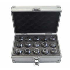 Twin Eagle Imports Collet Kit 15PCS ER25 COLLETS SET RANGE FROM 2mm to 16 mm