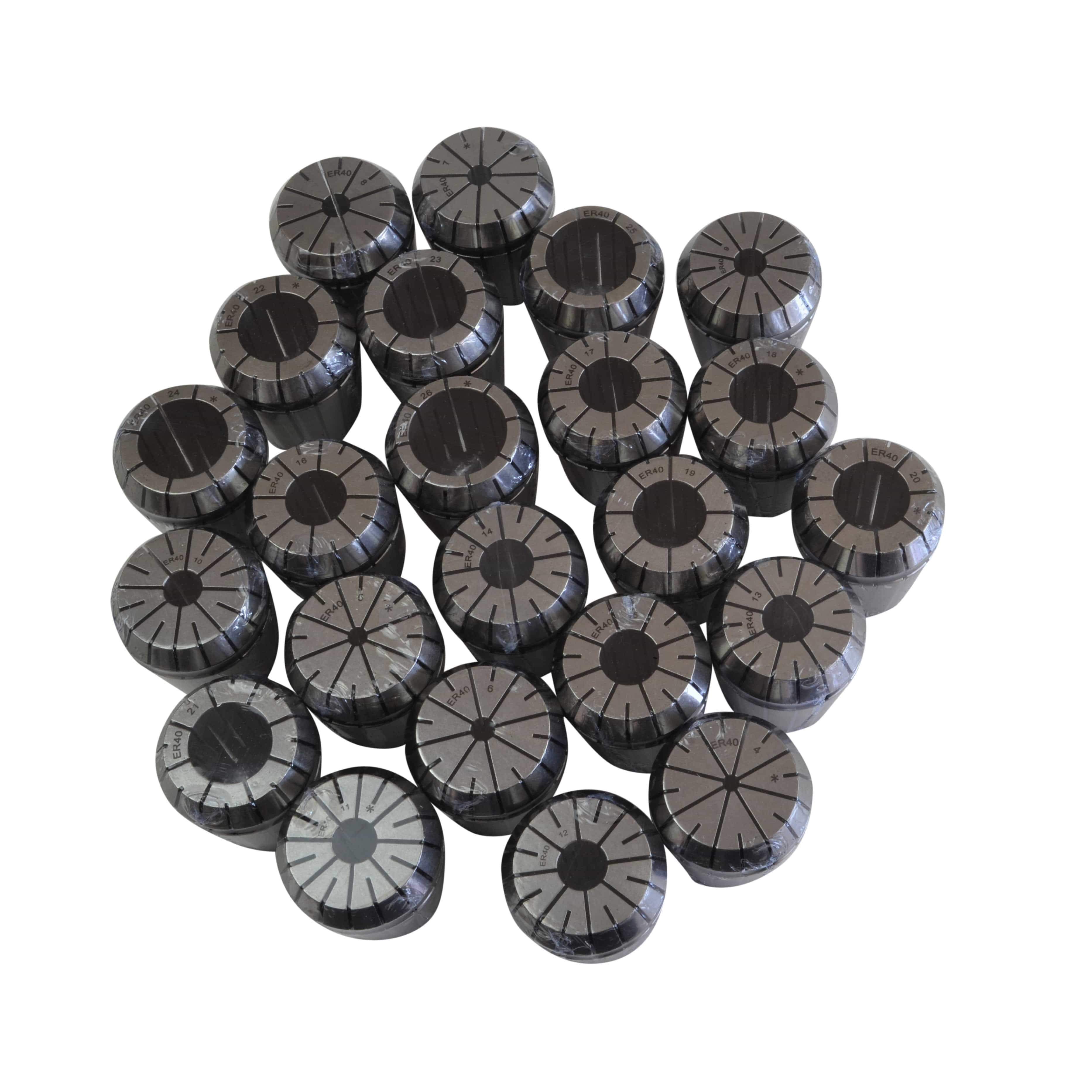 Twin Eagle Imports Collet Kit ER 40 Spring Collet Kit 3-26mm