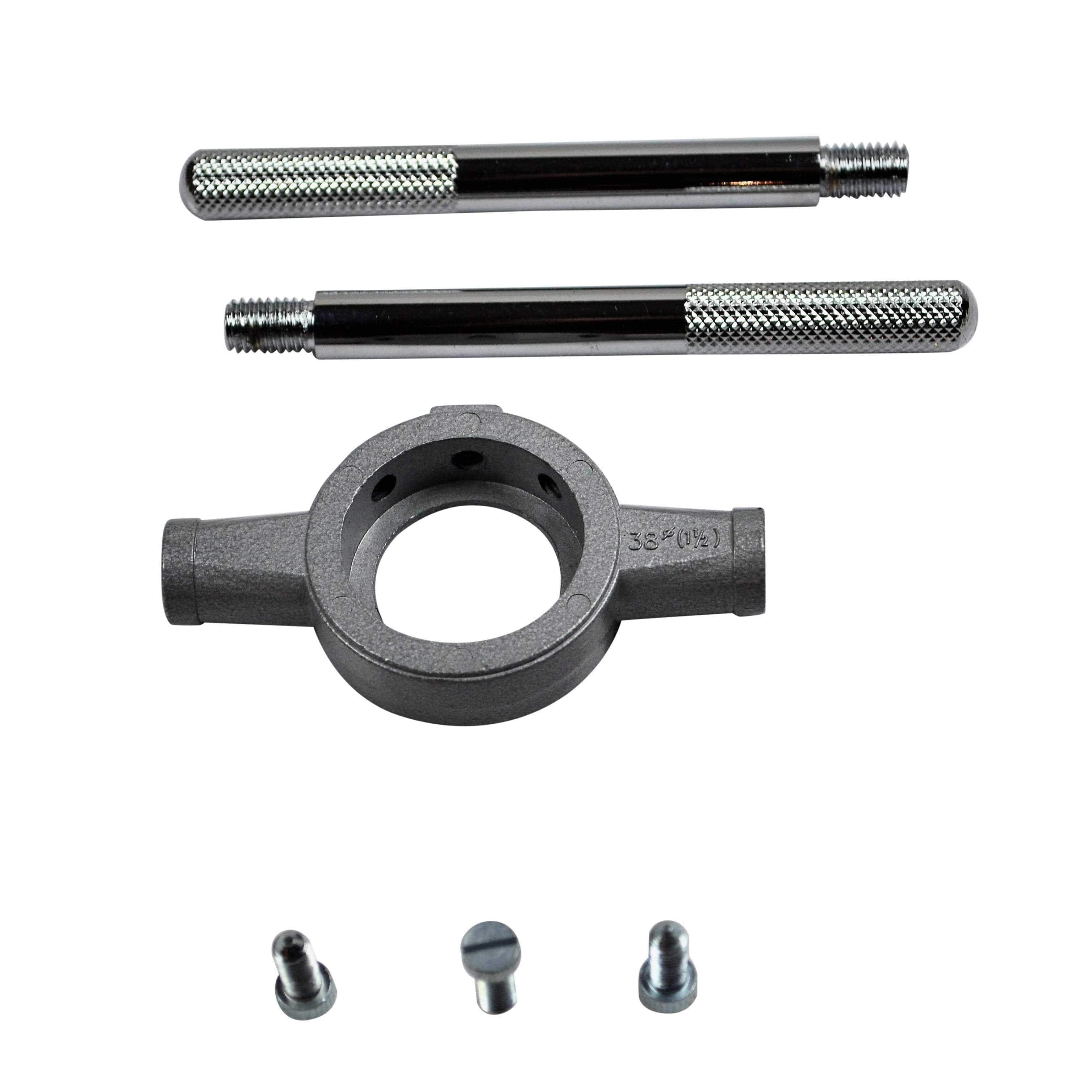 Twin Eagle Imports Die Stock Handle 1 1/2" / 38mm Die Stock Holder Knurled Grip for Precision Thread Cutting