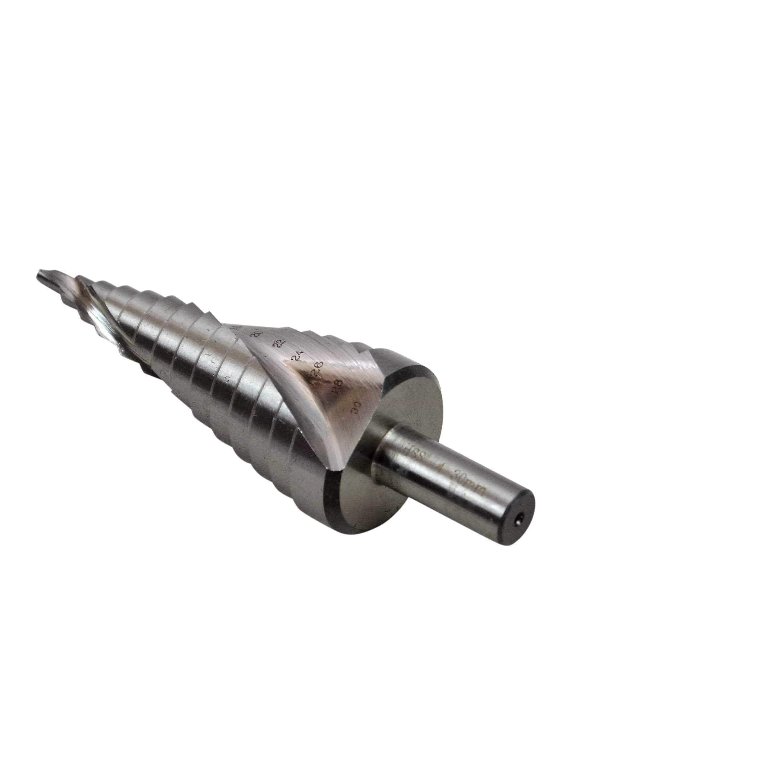 Twin Eagle Imports Drill Bits 3 Piece Spiral Flute Step Drill Set