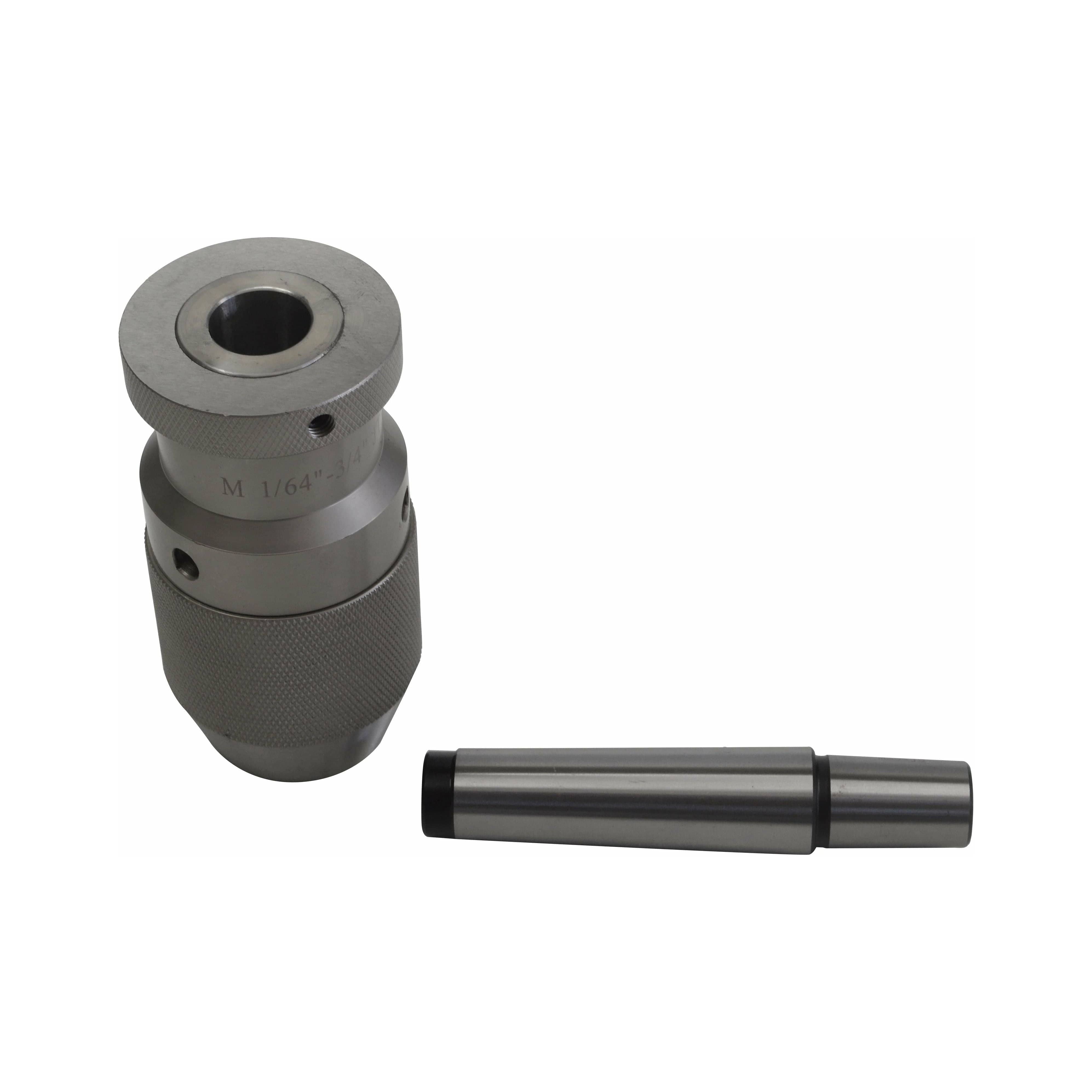 Twin Eagle Imports Drill Chuck 3/16"-3/4" JT3 Keyless Drill Chuck MT3 Drawbar Arbor M Series