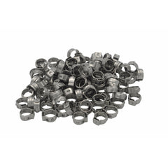 Twin Eagle Imports Grab Kits 100 Piece 304 Stainless Steel 7.3-9mm Ear Hose Clamp