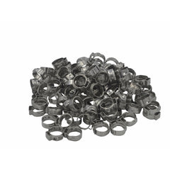 Twin Eagle Imports Grab Kits 100 Piece 304 Stainless Steel 8.8-10.5mm Ear Hose Clamp