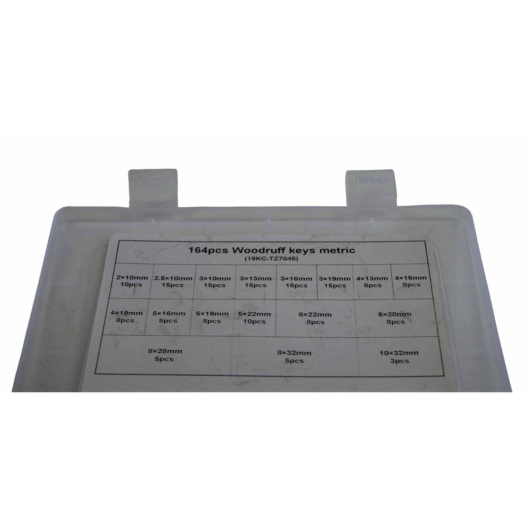 Twin Eagle Imports Grab Kits 100pc Metric Keyway and 164pc Metric Woodruff Keys Grab Kit