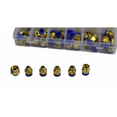 Twin Eagle Imports Grab Kits 102pc PC Series Push in Air Line Grab Kit Assortment