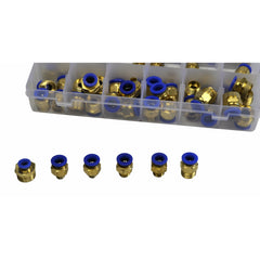 Twin Eagle Imports Grab Kits 102pc PC Series Push in Air Line Grab Kit Assortment