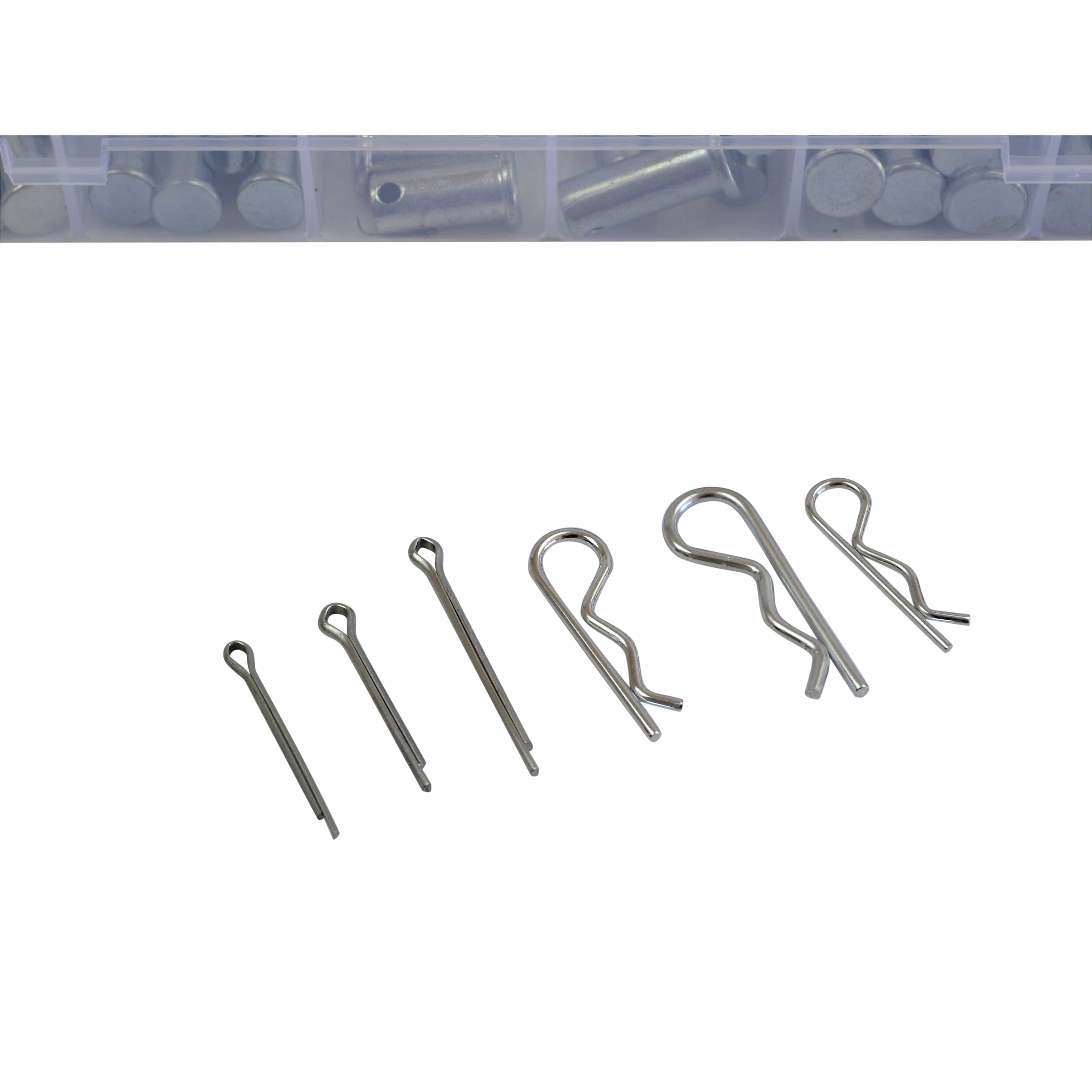 Twin Eagle Imports Grab Kits 112pc Metric Clevis Pins and R Pin Grab Kit