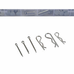 Twin Eagle Imports Grab Kits 112pc Metric Clevis Pins and R Pin Grab Kit