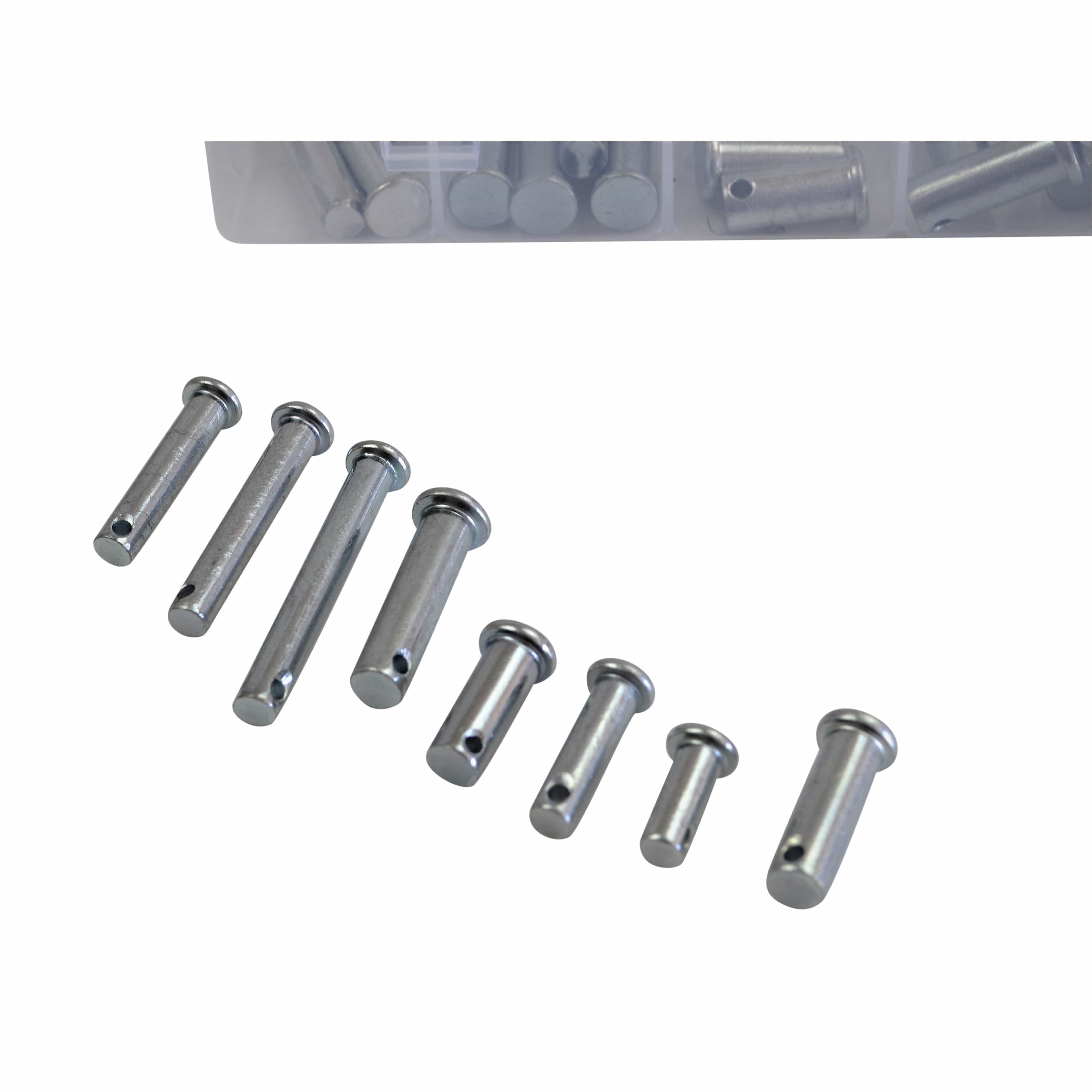 Twin Eagle Imports Grab Kits 112pc Metric Clevis Pins and R Pin Grab Kit