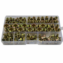 Twin Eagle Imports Grab Kits 120pc Imperial Steel and 120pc Metric Steel Nutserts  Grab Kit