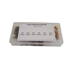 Twin Eagle Imports Grab Kits 122pc Brass Hex Dome Nuts Grab Kit