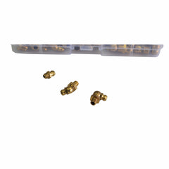 Twin Eagle Imports Grab Kits 135pc Grease Nipples Metric Brass Grab Kit