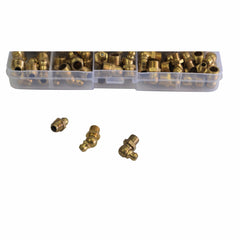Twin Eagle Imports Grab Kits 135pc Grease Nipples Metric Brass Grab Kit