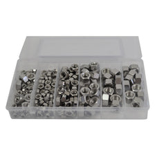 Twin Eagle Imports Grab Kits 190pc Stainless Steel Nut Assortment