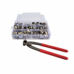 Twin Eagle Imports Grab Kits 211pc 304 Stainless Steel Hose Clamp Grab Kit with Tool
