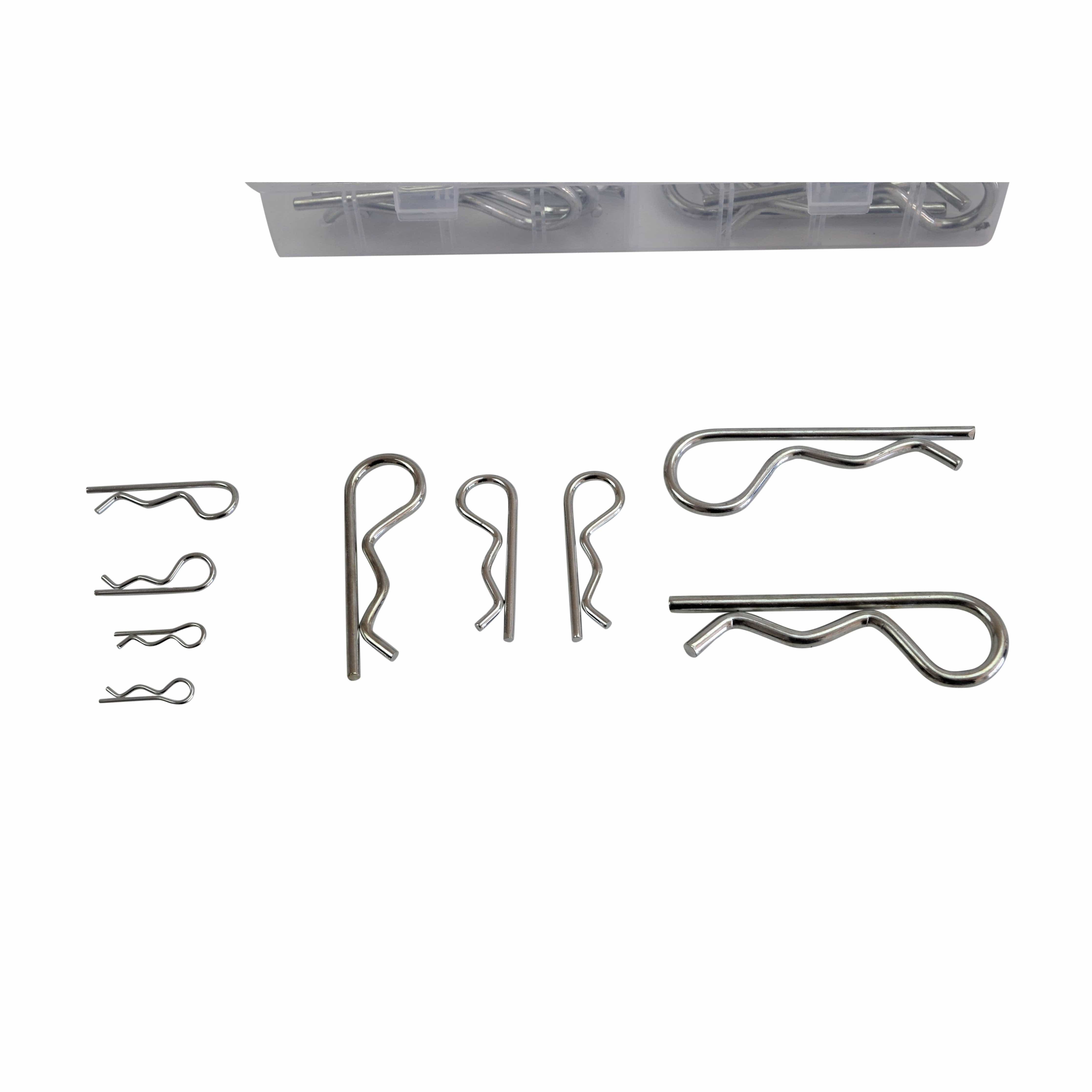 Twin Eagle Imports Grab Kits 230pc Cotter Pin and 150pc Metric R Pin Clip Grab Kit Assortment