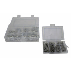 Twin Eagle Imports Grab Kits 230pc Cotter Pin and 150pc Metric R Pin Clip Grab Kit Assortment