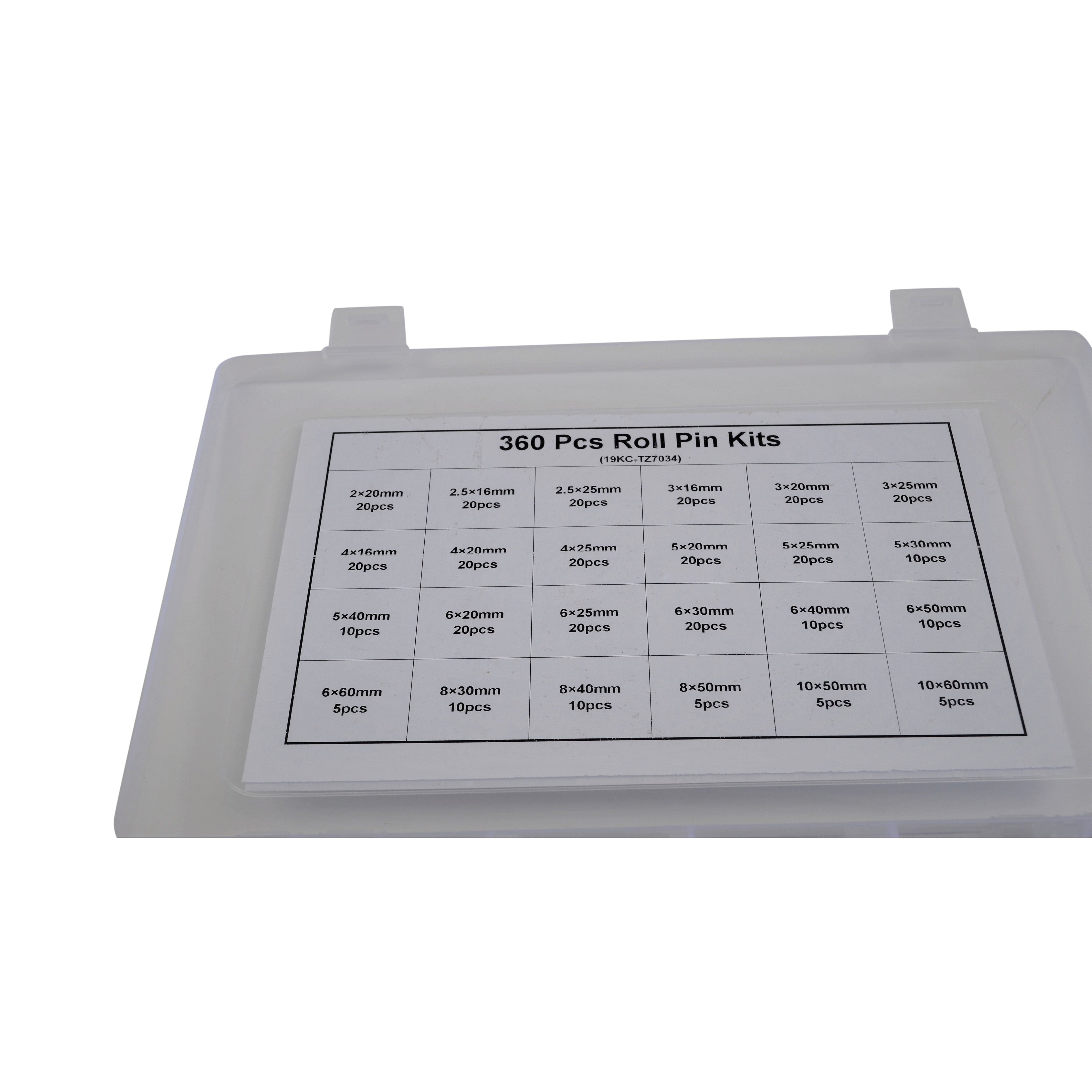 Twin Eagle Imports Grab Kits 360 Piece Metric Roll Pin Grab Kit Assortment