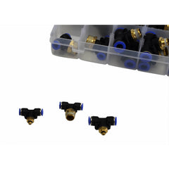 Twin Eagle Imports Grab Kits 40 pc PB series T Pc Push in Grab Kit Assortment