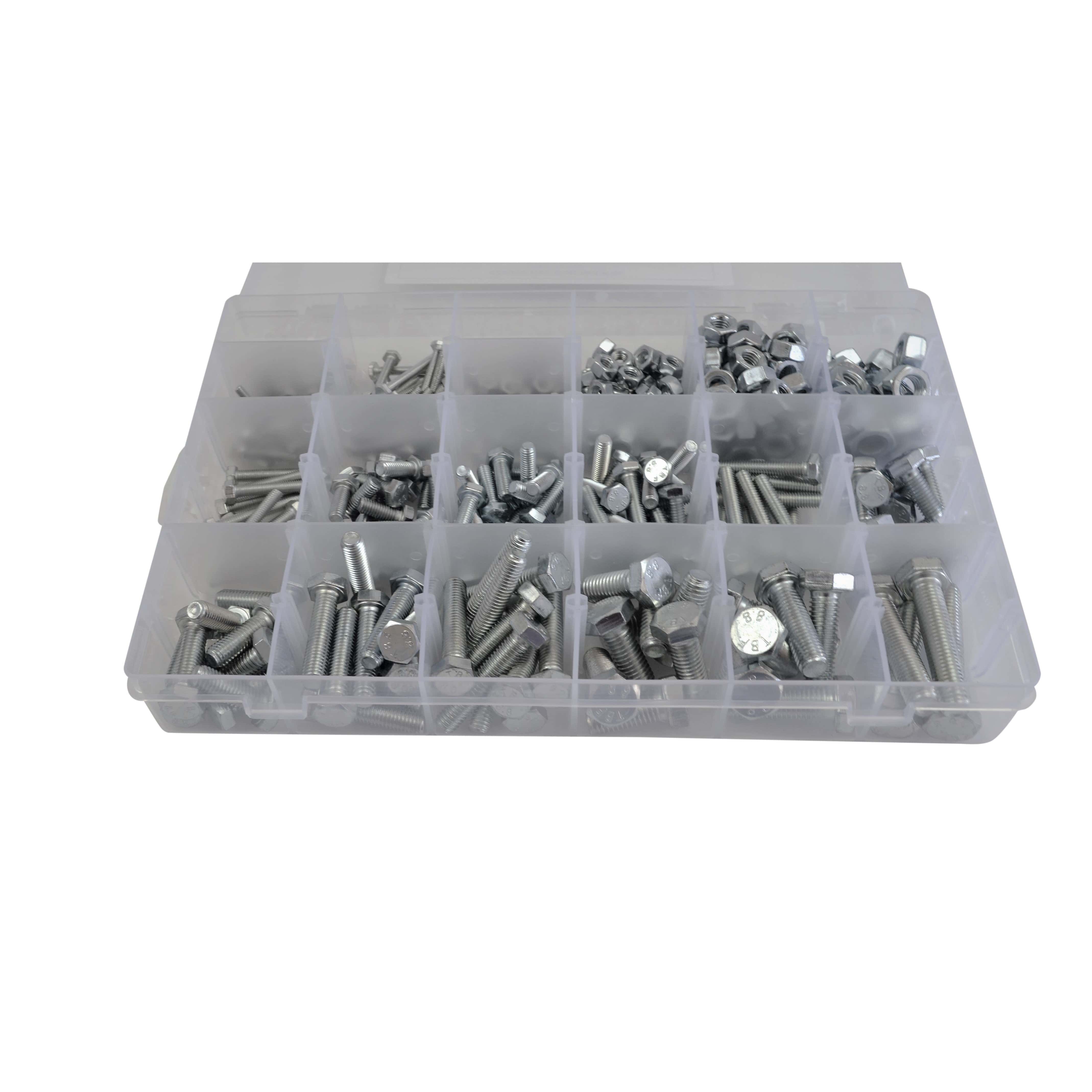 Twin Eagle Imports Grab Kits 424pc High Tensile Metric Nut and Bolt Grab Kit
