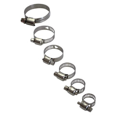 Twin Eagle Imports Grab Kits 50pc Metric Stainless Steel Hose Clamp Grab Kit