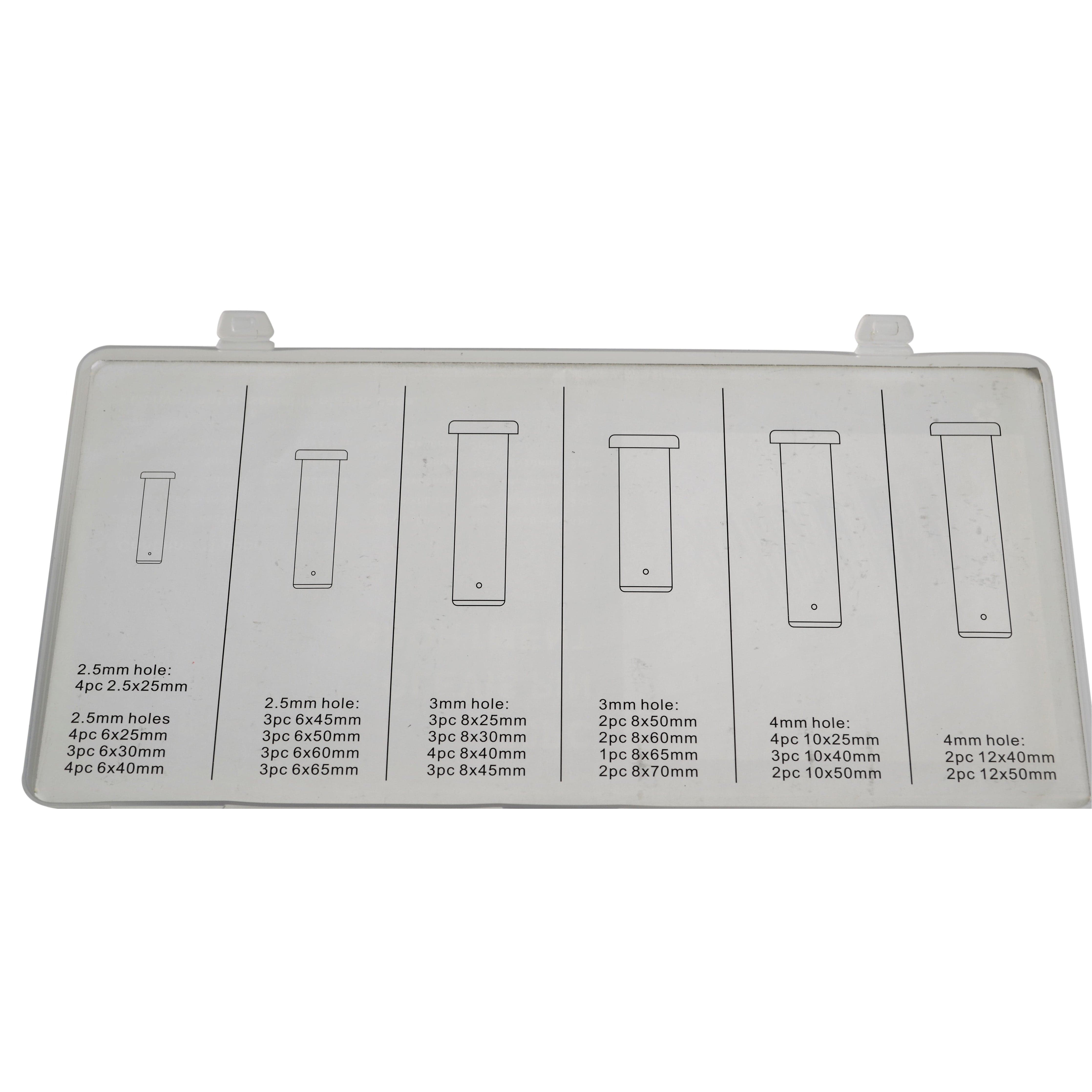 Twin Eagle Imports Grab Kits 60pc Metric Clevis Pins Grab Kit