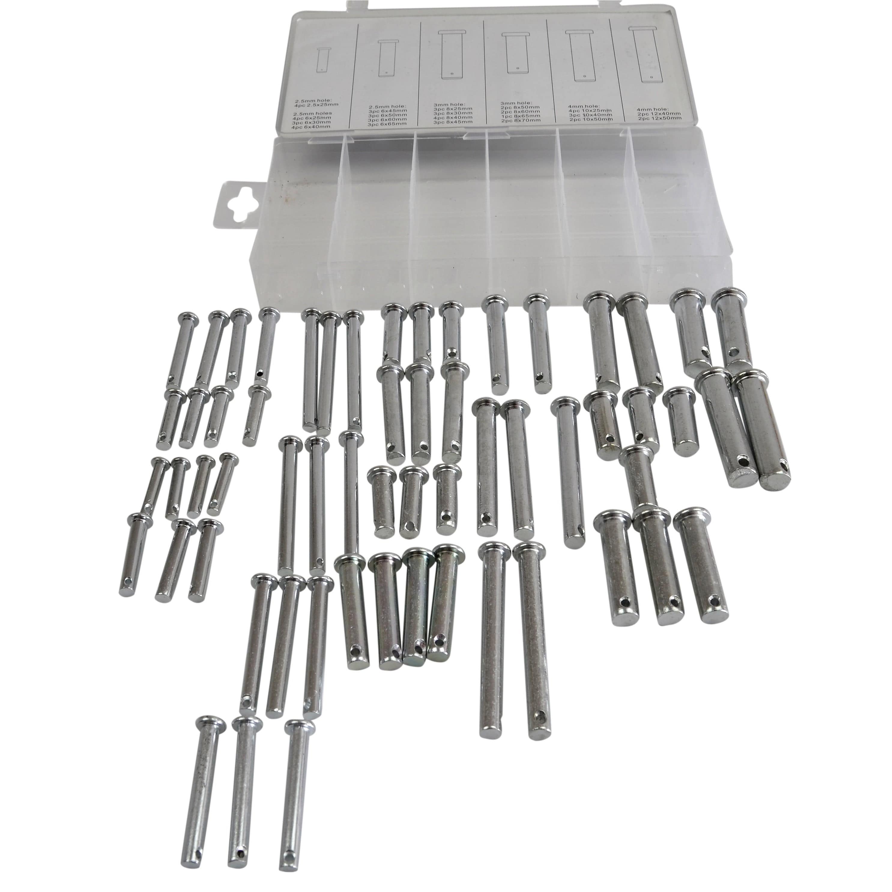 Twin Eagle Imports Grab Kits 60pc Metric Clevis Pins Grab Kit