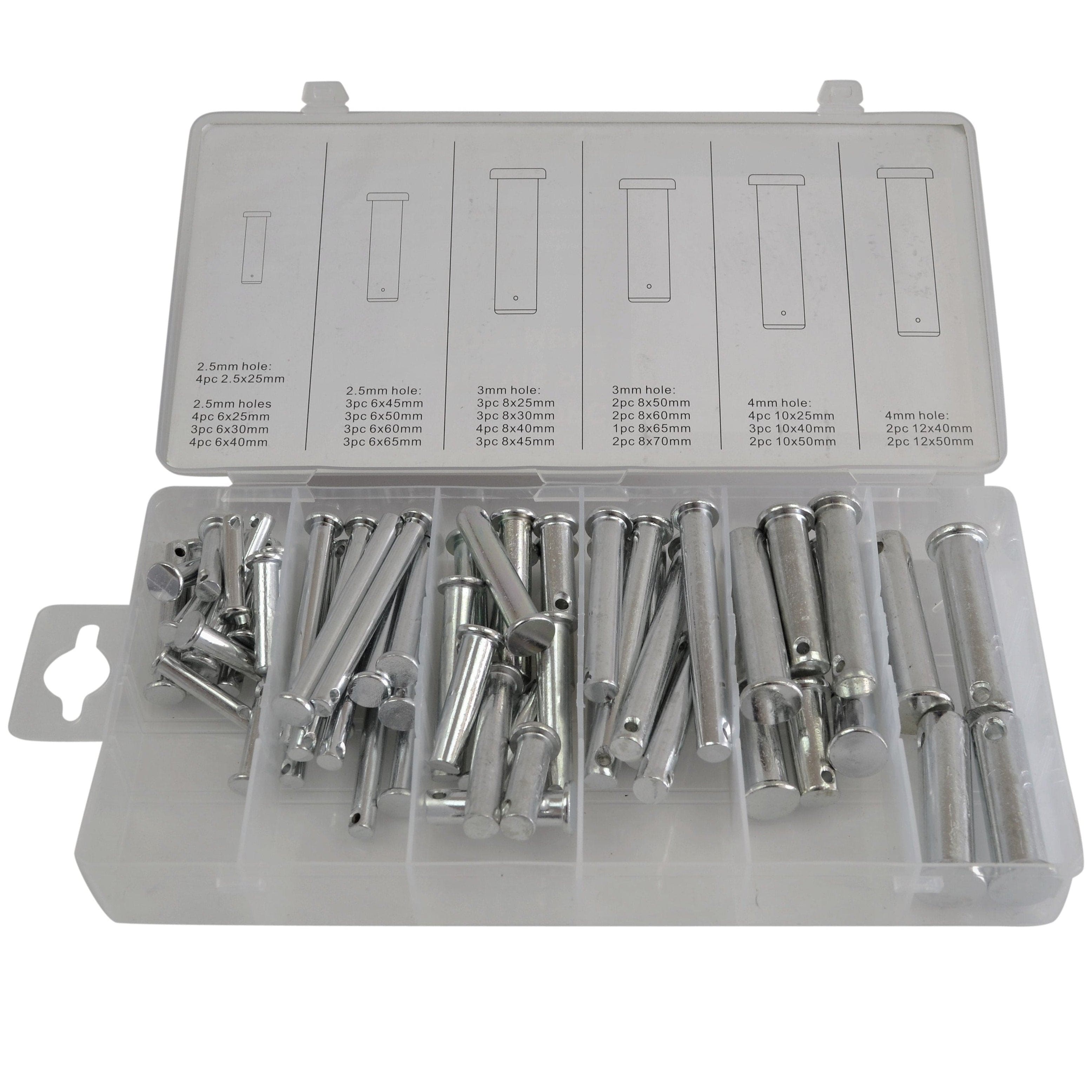 Twin Eagle Imports Grab Kits 60pc Metric Clevis Pins Grab Kit