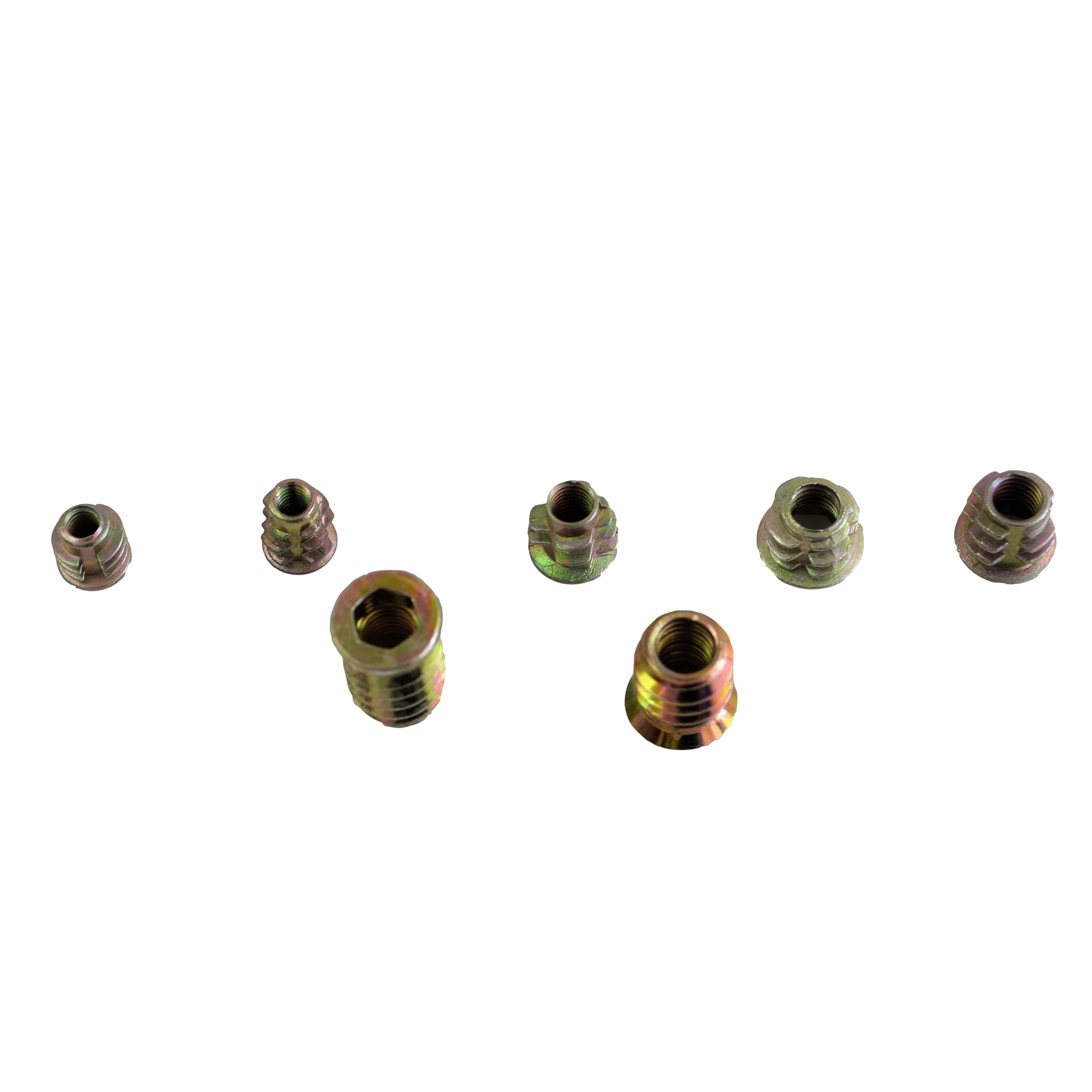 Twin Eagle Imports Grab Kits 70pc Metric Zinc Alloy Furniture Inserts Grab Kit Assortment