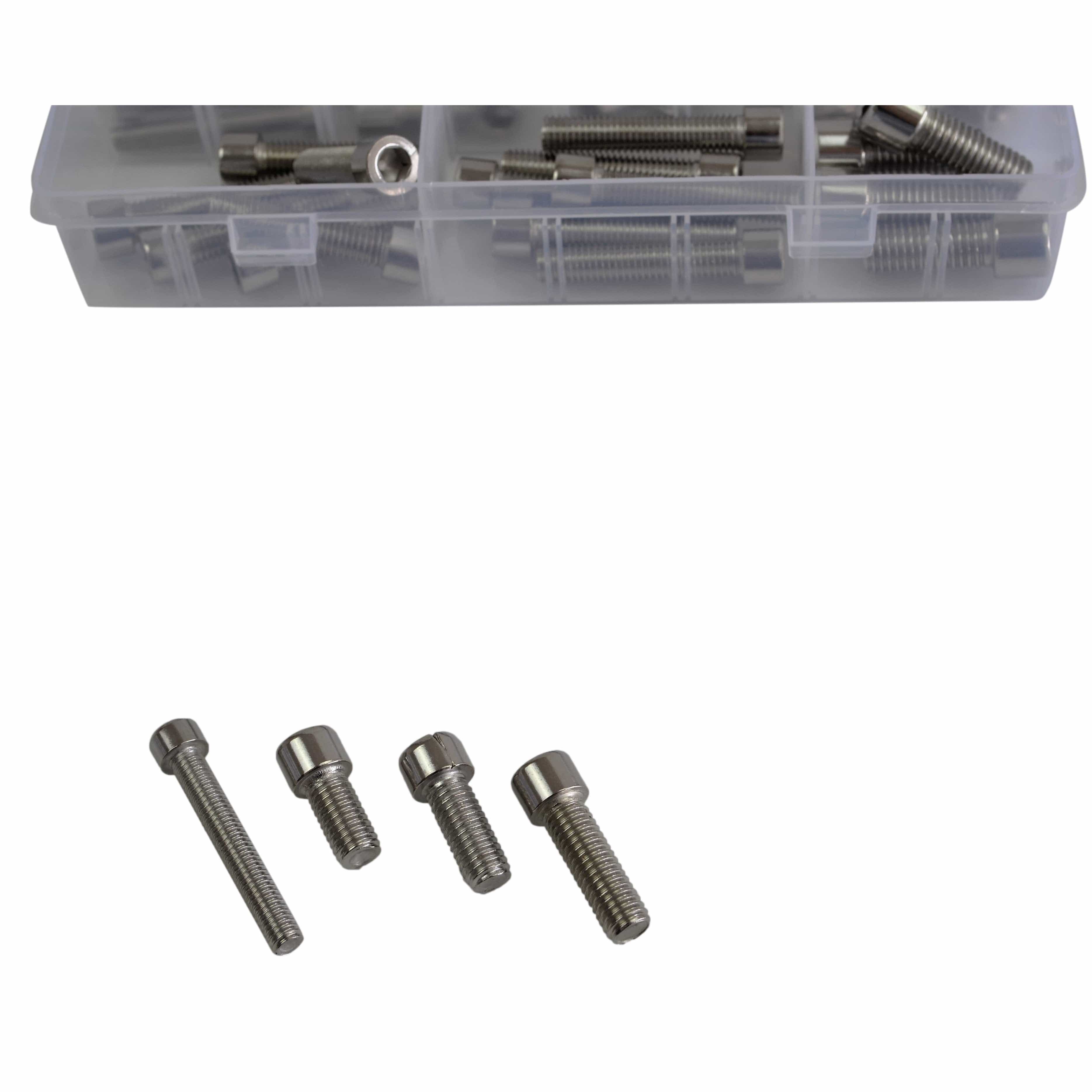 Twin Eagle Imports Grab Kits 90pc Stainless Steel Cap Screw Bolt Assortment  Grab Kit