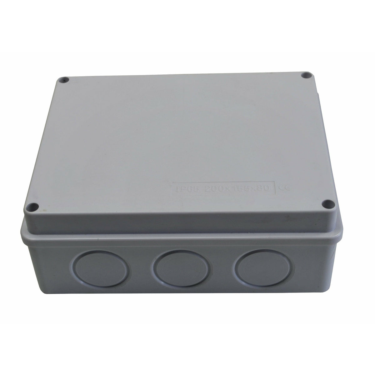 Twin Eagle Imports Junction Box 200x155x80 mm No Grommet IP65 Waterproof Junction Box