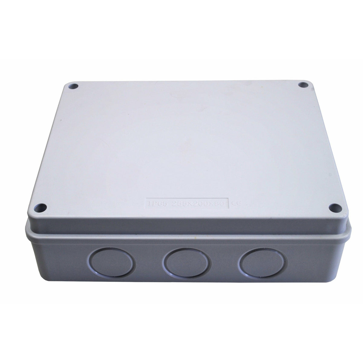 Twin Eagle Imports Junction Box 255x200x80 mm No Grommet IP65 Waterproof Junction Box