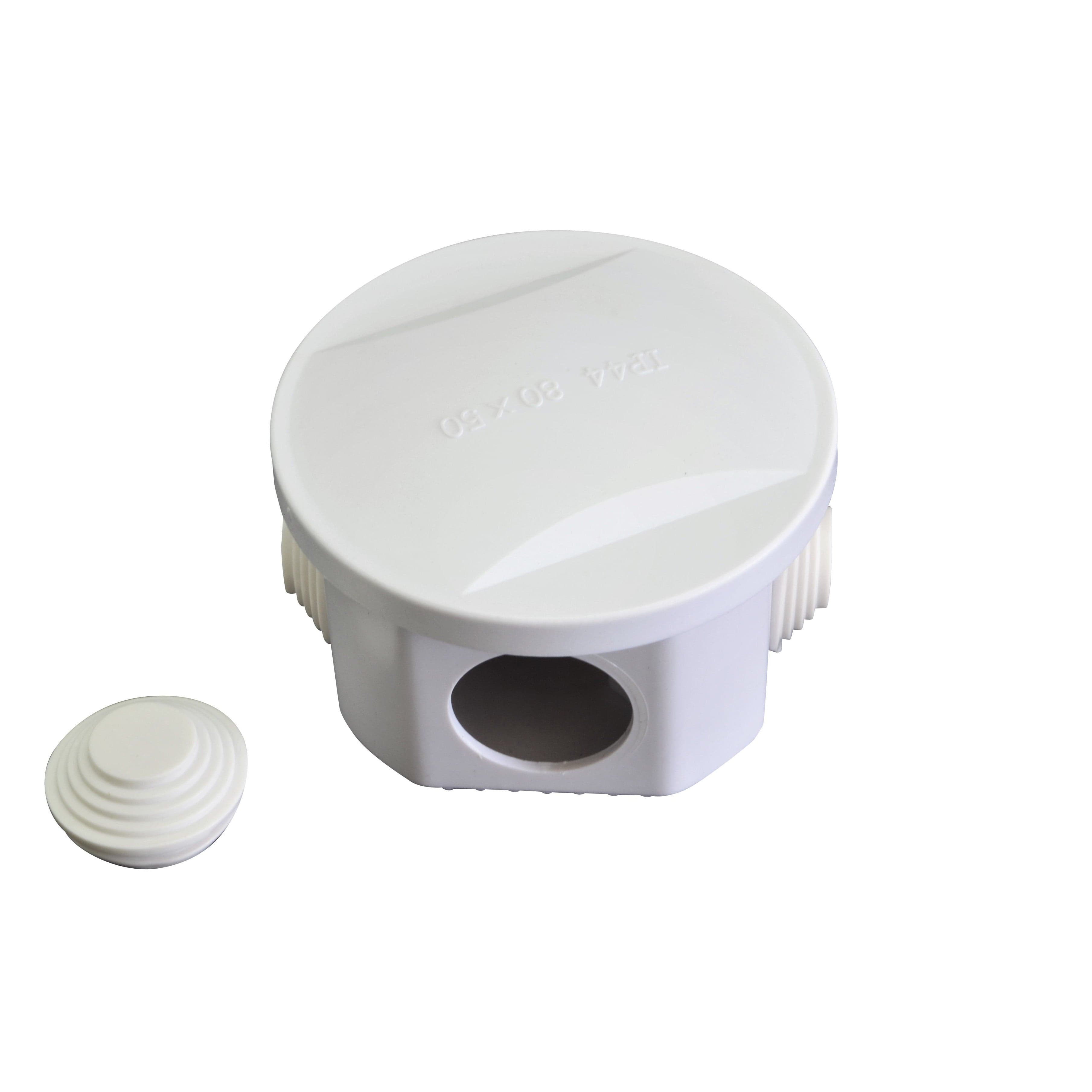 Twin Eagle Imports Junction Box 80x50 mm ABS Plastic IP44 Waterproof Junction Box