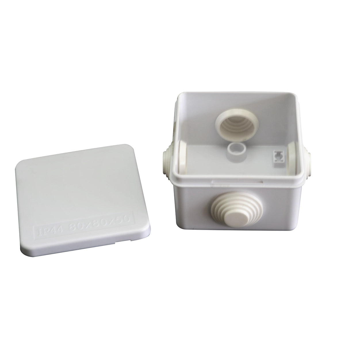 Twin Eagle Imports Junction Box 80x80x50 mm ABS Plastic IP44 Waterproof Junction Box