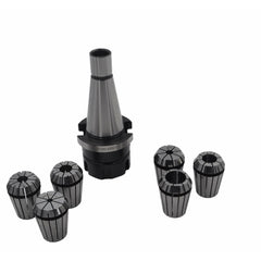 Twin Eagle Imports Milling Chuck 6 pc ER25 NT30 M10 Drawbar Precision Spring Collet Set