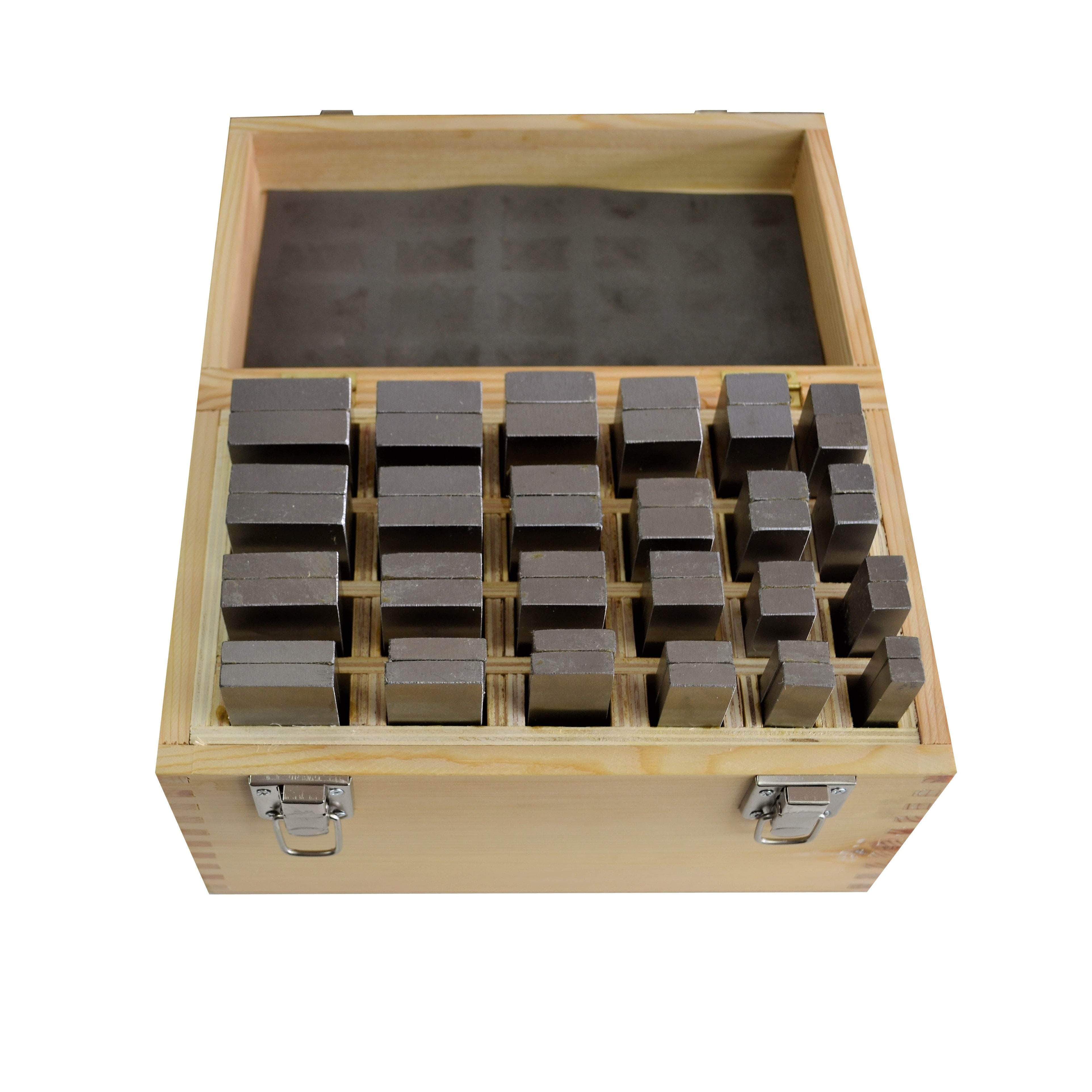 Twin Eagle Imports parallel sets 24 Pairs Parallel Steel Gauge Block Set 48 Piece 150mm Length
