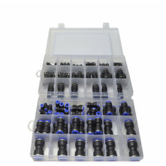 Twin Eagle Imports Quick Connect 50pc Imperial & 58 PC Metric Quick Connect Grab Kit Assortment